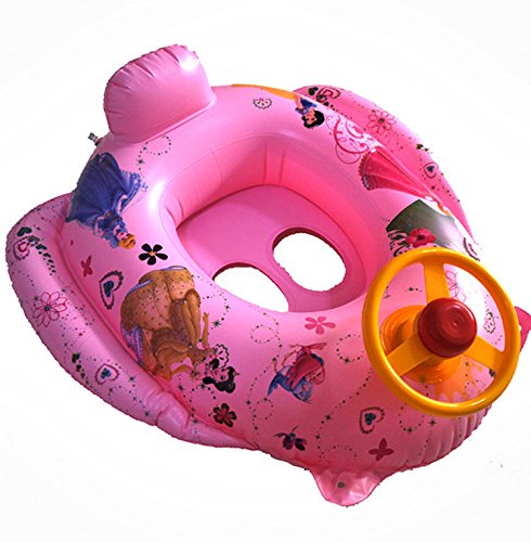 VLUNT Baby aufblasbare Runde Schwimmen Seat (0-5 Jahre alt)