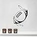 Produktbild hllhpc Spinning Rugby Ball Vinyl Wandaufkleber Sport Wohnkultur Aufkleber In Wind Wandtattoo Für Jungen Zimmer Neuheiten Tapete 42 * 62 cm