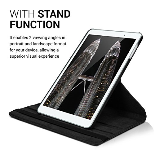kwmobile Hülle für Huawei MediaPad T2 10.0 Pro – 360° Standfunktion Case Tablet Schutzhülle Kunstleder – Smart Cover Tabletcase Schwarz - 8