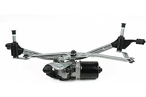 Asical Wischergestänge mit Elektromotor Wischermotor passend für CLIO III 1.2 1.4 1.5 1.6 2.0 16V, CLIO Grandtour 1.2 16V Car Accessory Part# 7701061590 8200268931