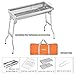 Produktbild HJJH zusammenklappbar Grill Holzkohlegrill Vertikal zusammenklappbar Verbrennung Vent Große Grill Werkzeug Camping Outdoor Camping Camping, stove+storagebag
