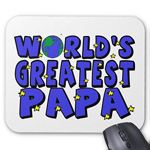 Preisvergleich Produktbild HYYCLS World's Greatest Papa Mauspads