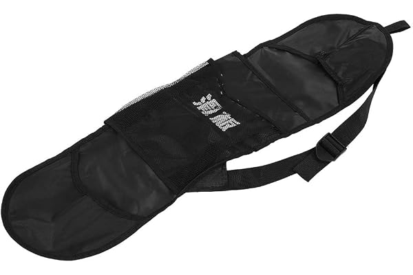 Alomejor Sac à Dos Skateboard,Pratique Stockage sécurisé Sac Skateboard 31-32 Pouces for skateurs étudiants Voyage déplacement Sport Urbain