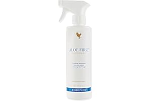FOREVER LIVING PRODUCTS Forever Aloe First, Aloe Vera Spray, After Sun Pflege bei sonnengestresster Haut, feuchtigkeitsspendend für Körper, Gesicht & Haare, dermatest-zertifiziert (1 x 473 ml)