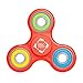 Produktbild EDC Fidgeter Premium Fidget Spinner Hand Toy. Prime Quality Hybrid Ceramic Si3N4 Bearings. Finger Toy Great for Anxiety, Stress, ADHD, Boredom, Autism. (Rainbow, Red)