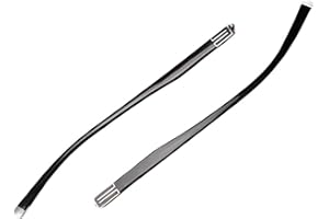 ZEALMAX 1 Paar Brillenbügel Gläser Ersatzbügel Beine Ultra Light Brillengestell, Schwarz