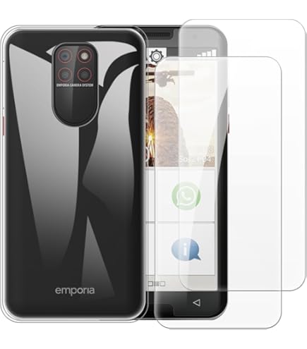 TPU Handyhülle Für Peaq PSP 500 - Stoßfeste Schutzhülle Transparent