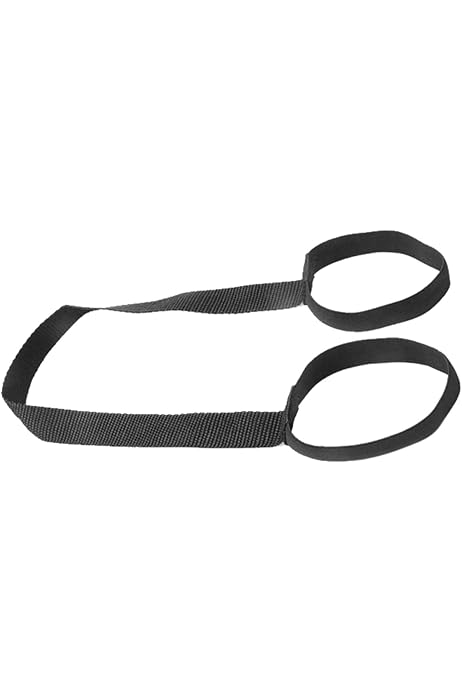 Cinghia Per Tappetino Yoga In Cotone - Regolabile, Per Trasporto E Stretching, 150 Cm, Con Elastici - Foto 6