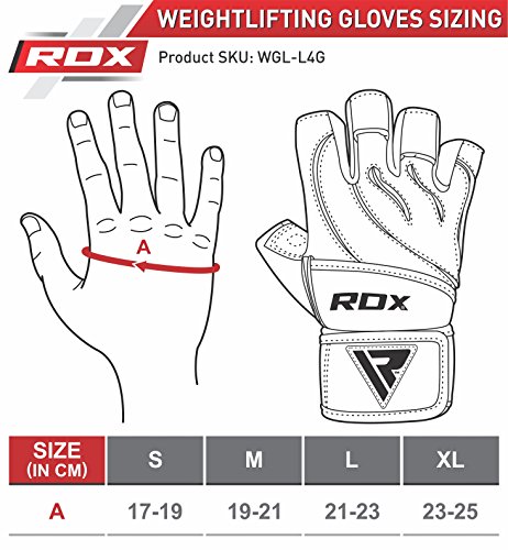 RDX Gym Fitness Gewichtheben Handschuhe Herren Bodybuilding Workout Sports Trainingshandschuhe - 2