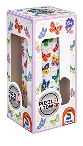 Preisvergleich Produktbild Schmidt Spiele 56902 - Puzzle Tower für Kinder, Schmetterlinge