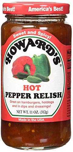 Preisvergleich Produktbild Howard 's Hot Pepper Relish 11 oz- (5er-Pack)