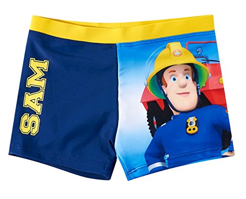 Feuerwehrmann Sam Kollektion 2017 Badehose 98 104 110 116 122 128 134 140 Jungen Badeshorts Fireman Sam Blau