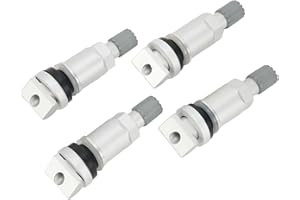 CWOQOCW TPMS Ventilschaft-Set für BMW 2 3 Serie X1 X2, TPMS Reifendruckkontrollsystem, 4 Stück Reifendrucksensor, TPMS schlauchloses Ventil