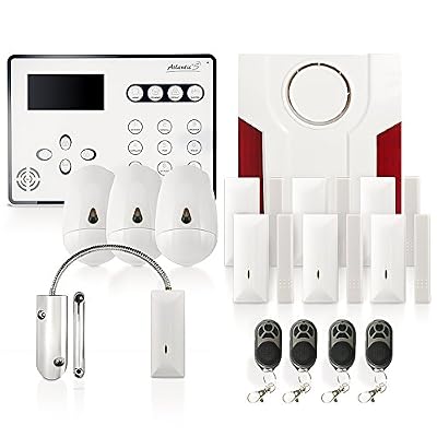 Atlantic'S ATEOS KIT MAX Alarme maison sans fil GSM