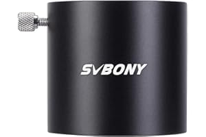 Svbony SV159 2” pollici SCT Telescopio Prolunga per Oculare da 55m Attacco per Naso Adattatore per Schmidt Cassegrain Telescope (2in SCT 55mm)