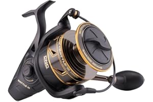 ‎PENN PENN Battle III Spinnrolle - Robuste Salzwasser-Spinnrolle zum Köderangeln - Barsch, Seelachs, Dorsch, Makrele, Lippfisch