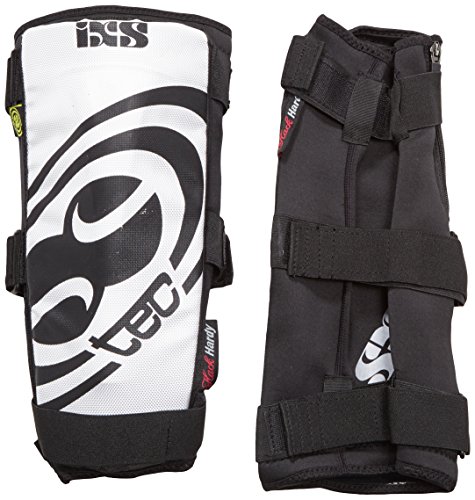 iXS Sports Division Shin - Ropa de protección de Ciclismo para Hombre, tamaño S, Color Blanco