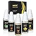 Produktbild IMECIG® E-Liquids 5 x 10 ml, Premiumset für E Zigaretten/ Elektrische Zigarette/E Shisha, King+Knight+Queen+Rook+ArcticIce (Tabak/Pfefferminze), mit Nikotin 0,0mg, (Dark-Warrior)