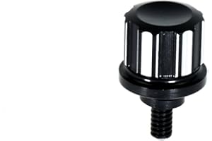 HDBUBALUS Kit de montage de vis cruciformes pour selle de moto Harley Dyna Softail Sportster 883 1200 Touring Road Glide Noir (Type B)