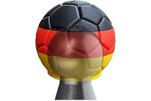 R-Satz Shop Anhängerkupplung Abdeckung Deutschland Fußball Kappe Lustig AHK Kugelschutz Schutzkappe Fanartikel