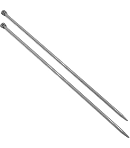 6mm Ferri Maglia Ferri Da Maglia Circolari Pony Classic 60cm | Alluminio Grigio Chiaro | 6.00 Mm | Ideali Per Lavori A Maglia Ferri Leggeri Scorrevoli - Foto 6