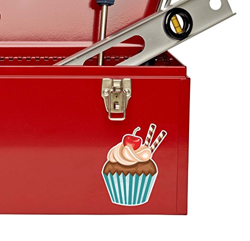 2 x Cupcake Vinyl Aufkleber Aufkleber Laptop Reise Gepäck Auto Ipad Schild Fun # 9267 – 10cm/100mm Wide - 4