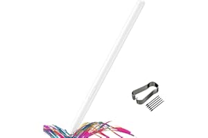 DAKEXIONG Stylet de Remplacement pour Samsung Galaxy Tab S10 Ultra S Pen, Stylet pour Galaxy Tab S10, Tab S10+, Tab S10 Ultra, Tab S10 Lite, avec Pointes/ (sansBluetooth),Plumes Blanc