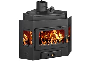 Inbyggd MultiFuel-kamin för hörnkamnin Prity AW16