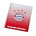 Produktbild FC Bayern München Collegeblock + gratis Sticker "München forever", DIN A4 kariert Block, Papierblock