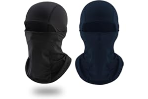 MAKACTUA Cagoule Moto Homme Femme Tour de Cou Cache-Cou,Masque Cagoule Velo Hiver Balaclava Masque de Ski Balaclava Cagoule Tour de Cou Coupe-Vent Camping Randonnée Universelle