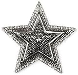 mercedes magnet stern mit vielen Glitzersteinen besetzt