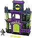 Produktbild DC Mattel FDX24 - Arkham Asylum Spielset mit Batman Figur und 3 Geschosse, Spielzeug ab 3 Jahren