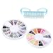 Anself Professional Nail Art Manicure Kits Decoration UV Gel Tool Brush Remover Nail Tips Glue Acrylic Kits DIY Set