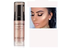 Allbestaye Ultra Smooth Liquid Bronzer Highlighter Makeup Shimmer Illuminator Glow For Face Body Lips