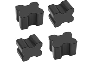 NQEUEPN 4pcs Coil Spring Spacers, Wist-In Front Coil Spring Booster Rubber Car Spring Lift Blocks Car Spring Compressor Tool for 0.98 Inch to 1.50 Inch Coil Spring Lift, Suitable for SUVs Cars