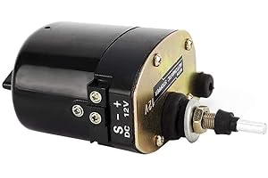 Delaman Moteur d'essuie-Glace - Moteur d'essuie-Glace Automatique for Pare-Brise de Voiture for Le Tracteur 01287358 7731000001 de Willys Jeep