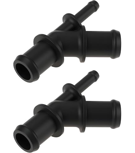 Lot De 2 Tuyaux De Distribution Système Refroidissement 4 Voies - Référence 1K0121087H - Compatible VW, Audi, Seat, Skoda - 10