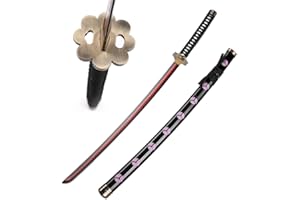 Mustachi Katana Japonais en Bois Shusui de Roronoa Zoro dans One Piece réplique Cosplay Epée de samourai Anime Sabre en Bois
