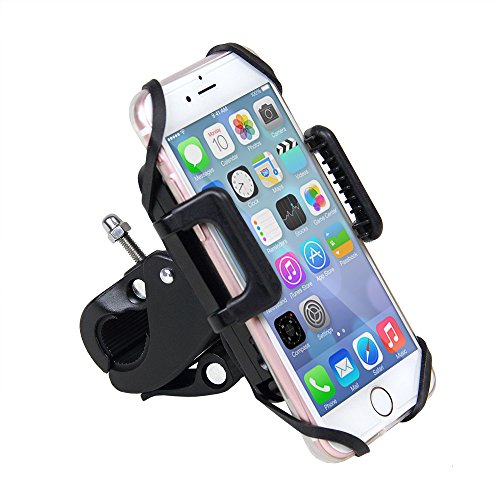 InnooTech Fahrrad Handyhalterung Handyhalter Fahrrad Verstellbar Motorrad Halter für Smartphone, iPhone 7 Plus / 7 / 6 / 5s / 5 / 4, Samsung Galaxy S5/S4/S3, GPS usw. - 2