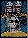 Produktbild KURT COBAIN K.C.W.A., Officially Licensed Original Artwork, High Quality Iron-On / Sew-On, 2.8" x 3.8" Embroidered PATCH Flicken