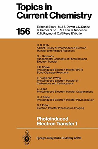 Photoinduced Electron Transfer I: 156 (Topics in Current Chemistry)