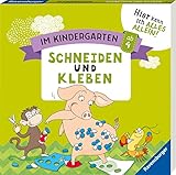 Im Kindergarten: Schneiden und Kleben: Hier kann ich alles allein by Kirstin Jebautzke, Theresia Koppers