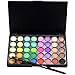 Produktbild gaddrt Kosmetische Matte Lidschatten Creme Make-up Palette Schimmer Set 40 Farben Pinsel Set (B)
