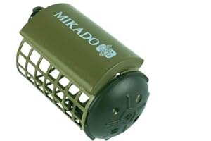 MIKADO CARP Mikado Futterkorb Dark Olive Ø32 x 37mm von 5g bis 25g erhältlich Feeder with Bottom