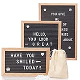 QUADRATISCHE BUCHSTABENTAFEL ZUM AUFSTELLEN UND AUFHÄNGEN - das trendige Letterboard der Größe 25x25cm besitzt eine Aufhängevorrichtung sowie einen Holzständer. Damit kannst du die Memotafel als Dekoration auf deinem Schreibtisch, an der Wand, auf der Kommode oder in der Küche benutzen.