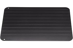 Moonizip - Plaque de décongélation Rapide - Planche pour dégivrer Vos Aliments en 40 à 60 Minutes - sans éléctricité - 29.5x20.8x0.2 cm