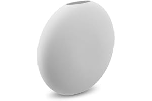 Cooee Design HI-028-24-WH - Jarrón de cerámica (15 x 14 cm), Color Blanco