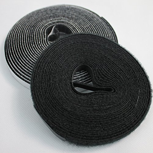Klettband 5m für Fliegengitter aus Fiberglas-Gewebe selbstklebendes Hakenband + Flauschband zur sicheren Befestigung von Insektenschutzgitter Befestigungsband, Farbe:Anthrazit