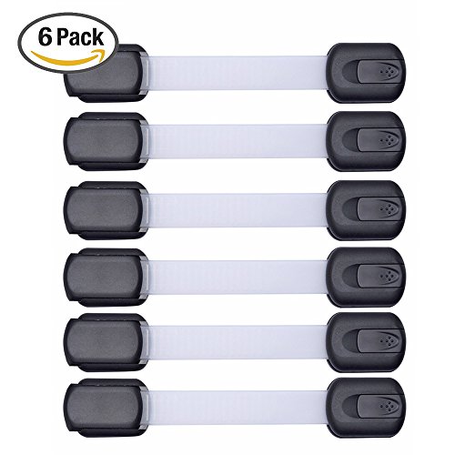 Blulu Baby Safety Locks Cupboard/ Drawer Lock Latch (6 Pack)
