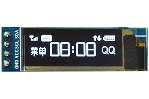 HiLetgo 0.91" IIC I2C OLED LCD Display 128x32 3.3V/5V for Arduino AVR PIC STM32